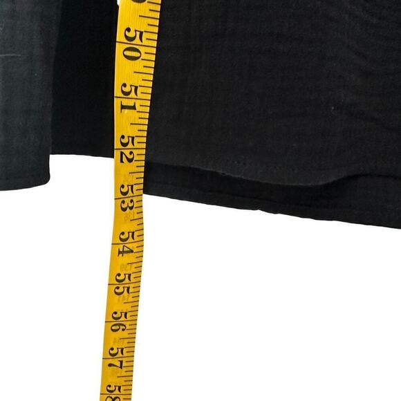 Bird and Knoll Cotton Black Frieda Belted Shirtdress (L) - Picture 10 of 16